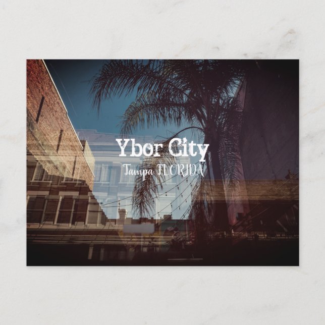 Cartão Postal Ybor City, Tampa FLORIDA (Frente)
