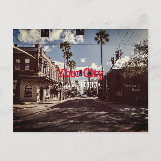 Cartão Postal Ybor City, Tampa FLORIDA (Frente)