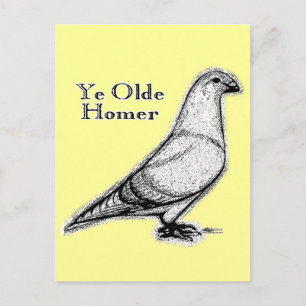 Cartão Postal Ye Olde Homer