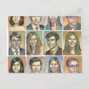 Cartão Postal Yearbook Photos Poscard