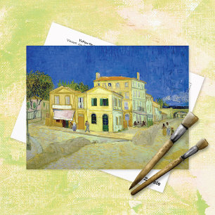 Cartão Postal Yellow House Arles França Vincent van Gogh
