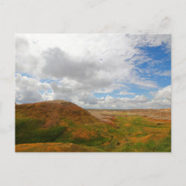 Cartão Postal Yellow Mounds Overlook, Badlands NP, Dakota do Sul