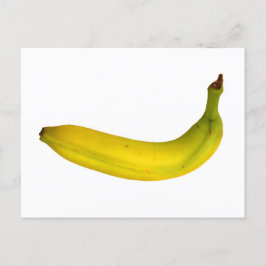 Cartão Postal Yellow Ripe Banana Da Costa Rica Foto