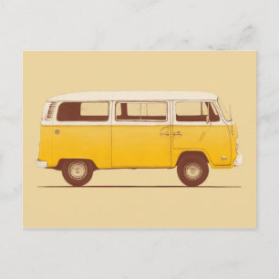 Cartão Postal Yellow Van   Florent Bodart