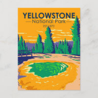 Yellowstone National Park Morning Glória Piscina R