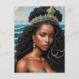 Cartão Postal Yemaya Orisha Deusa da Água