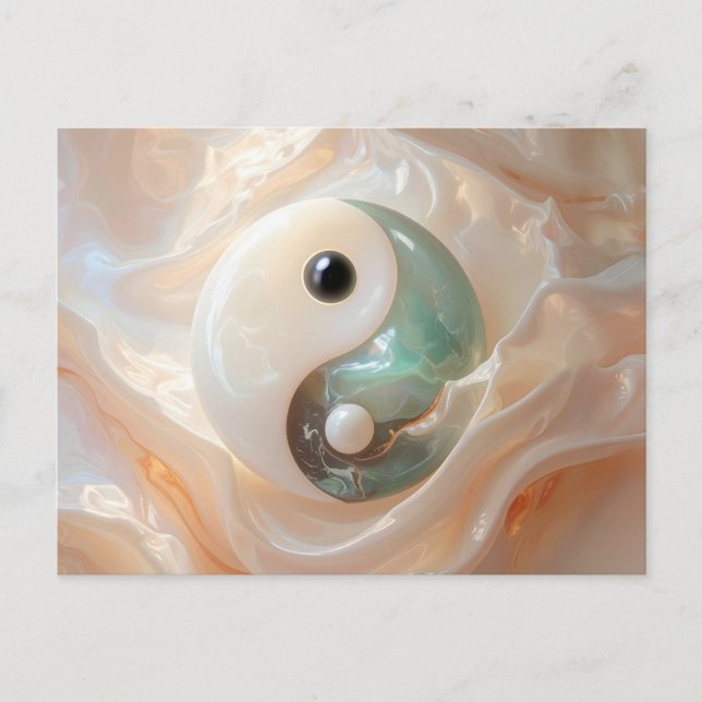 Cartão Postal YIN E YANG - Yijing (Frente)