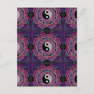 Cartão Postal Yin Yang