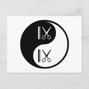 Cartão Postal Yin Yang Cosmetology