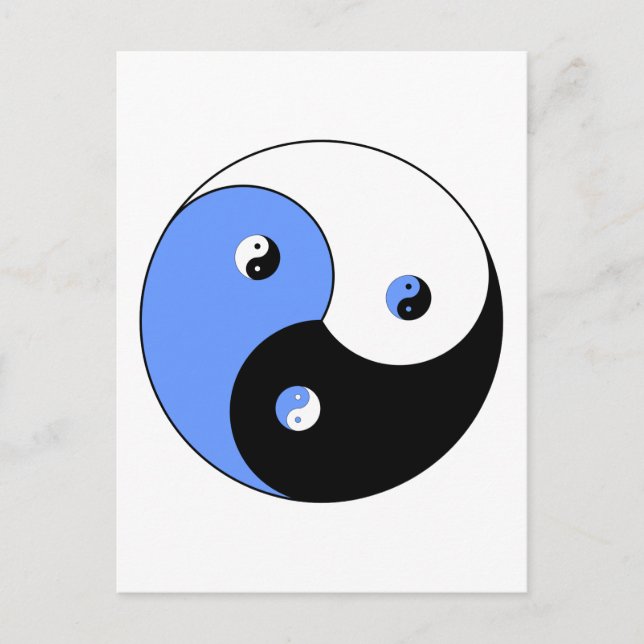 Cartão Postal Yin Yang Yong (Frente)