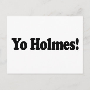 Cartão Postal Yo Holmes