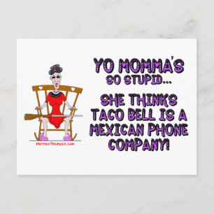 Cartão Postal Yo Momma # 10