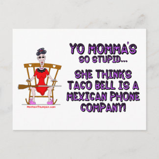 Cartão Postal Yo Momma # 10