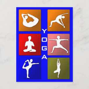 Cartão postal Yoga