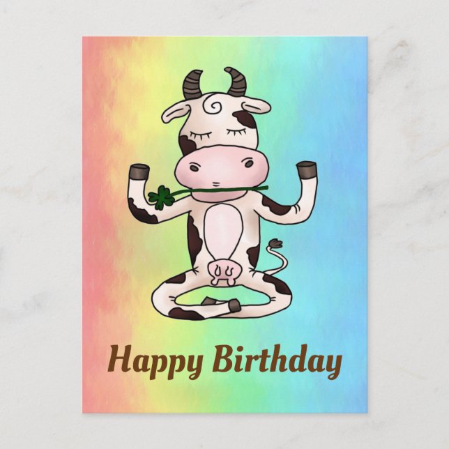 Cartão Postal Yogakuh Postkarte (Frente)