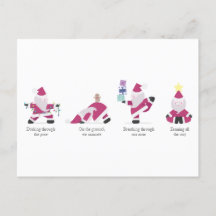 Yogi Papais noeis Engraçado Yoga Pun Feriado de Na