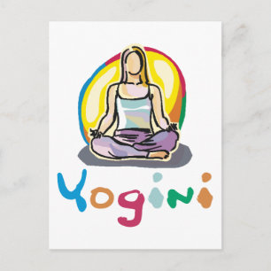 Cartão Postal Yogini