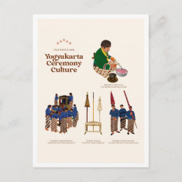 Cartão Postal Yogyakarta Ceremony Culture Indonesia Travel