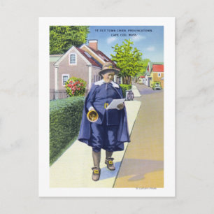 Cartão Postal Yold Town Crier Ringing Bell