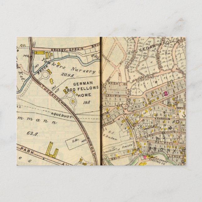 Cartão Postal Yonkers, Nova Iorque 16 (Frente)