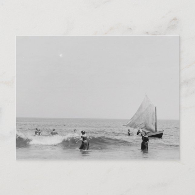 Cartão Postal York Beach, Maine (Frente)