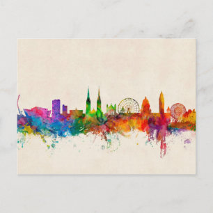 Cartão Postal York England Skyline
