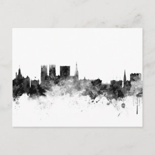 Cartão Postal York England Skyline