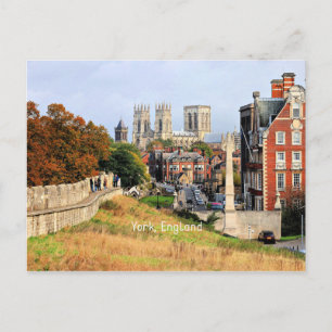 Cartão Postal York, fotografia cênica na Inglaterra