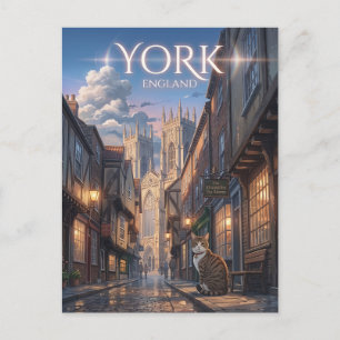 Cartão Postal York Inglaterra
