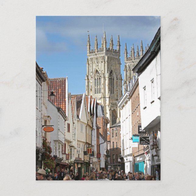 Cartão Postal York Minster (Frente)