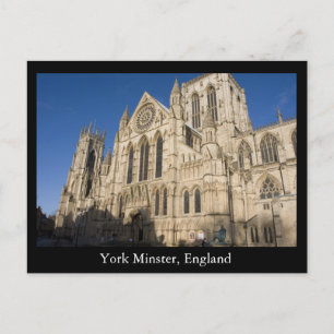 Cartão Postal York Minster, Inglaterra