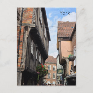 Cartão Postal York Shambles