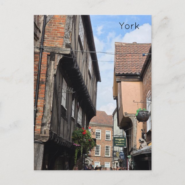 Cartão Postal York Shambles (Frente)