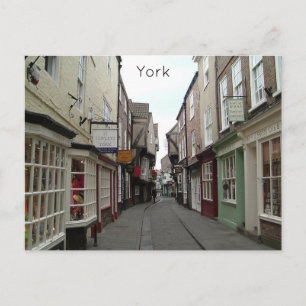 Cartão Postal York Shambles