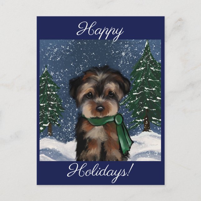 CARTÃO POSTAL YORKIE (Frente)