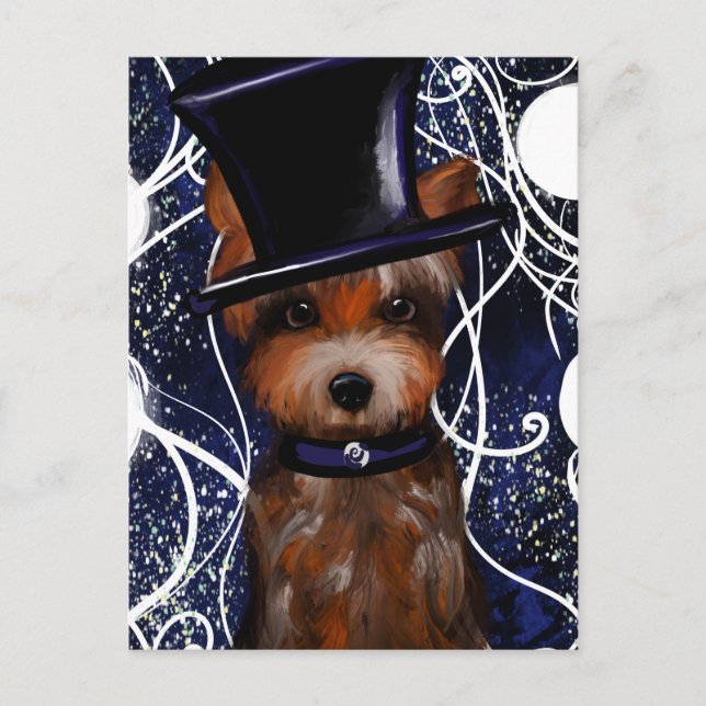 CARTÃO POSTAL YORKIE (Frente)