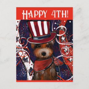 CARTÃO POSTAL YORKIE