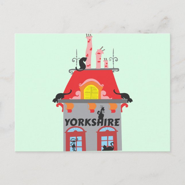 Cartão Postal Yorkshire (Frente)