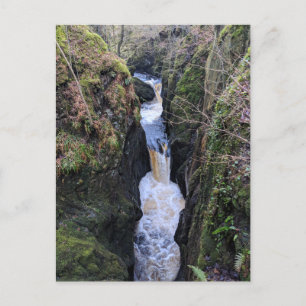 Cartão Postal Yorkshire Dales, Baxengyhll Gorge Waterfall