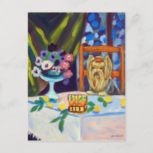 Cartão Postal Yorkshire Terrier