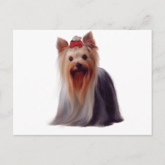 Cartão Postal Yorkshire Terrier