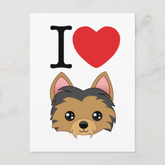 Cartão Postal Yorkshire Terrier Postcard