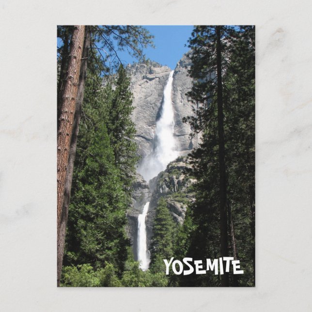 Cartão postal Yosemite! (Frente)