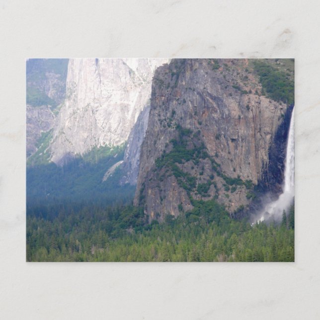 Cartão Postal Yosemite Bridal Veil Fall (Frente)