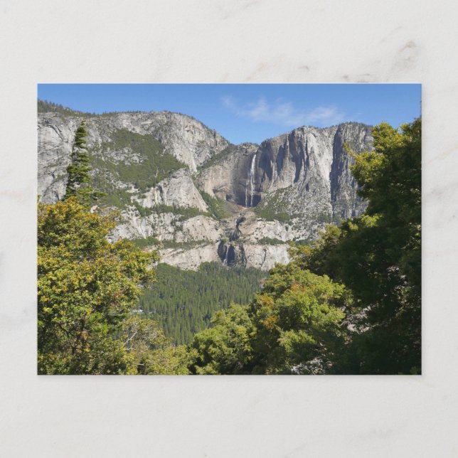 Cartão Postal Yosemite cai da trilha de quatro milhas (Frente)