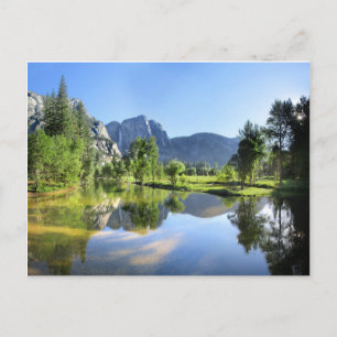 Cartão Postal Yosemite Calls do Rio Mercante - Vale do Yosemite