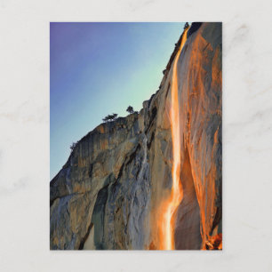 Cartão Postal Yosemite Firefall