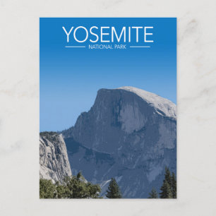 Cartão Postal Yosemite National, California Park Stylizlized Via