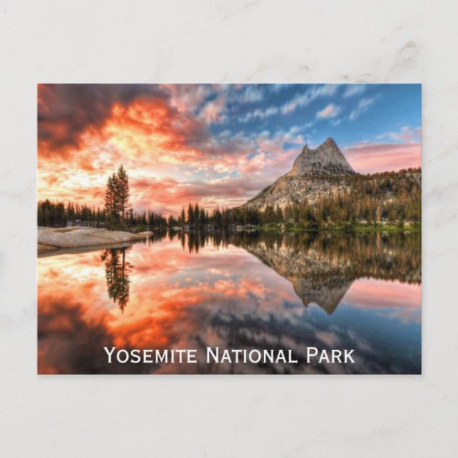 Cartão Postal Yosemite National Park California Viagem Foto (Frente)