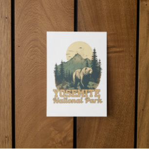 Cartão Postal Yosemite National Park Viagem